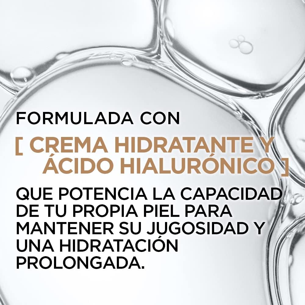 Fond de Teint Fluide - Accord Parfait - Hydratation 24H - Formule à l'Acide Hyaluronique - Tous les Types de Peaux