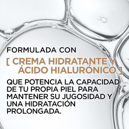 Fond de Teint Fluide - Accord Parfait - Hydratation 24H - Formule à l'Acide Hyaluronique - Tous les Types de Peaux