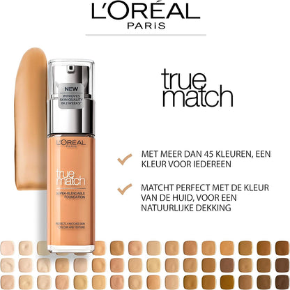 Fond de teint liquide L'Oréal Paris True Match 30 ml